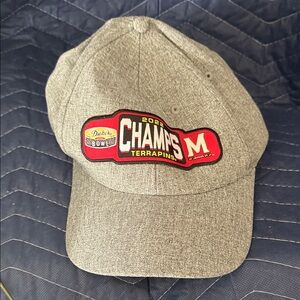 Adams Gray Champs Terrapins Hat